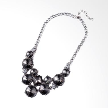 SOXY FSN204-B New Stylish Glass Pendant Pearl Necklace