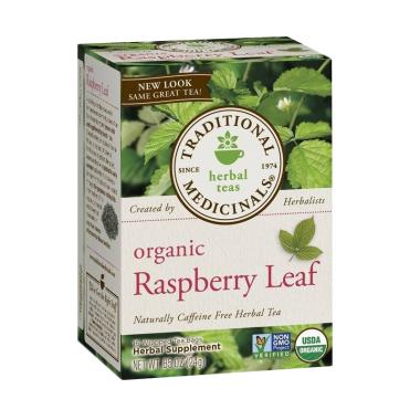 Traditional Medicinals Organic Raspberry Leaf Teh Herbal