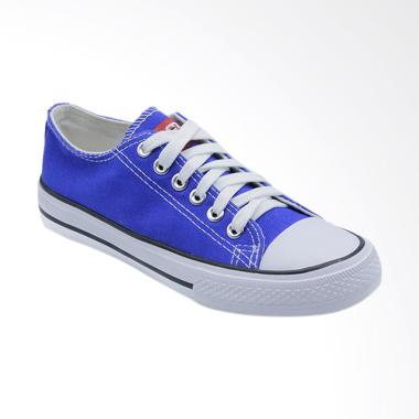 Faster 1603-03 Sepatu Sneakers Canvas Wanita - Blue White