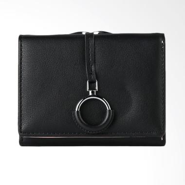 Lutece 077 Claire Wallet with Coin Case  - Black [Small]