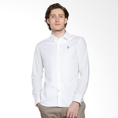 Giordano Classic Men Strechy Oxford Shirt Kemeja Pria [0104804301]