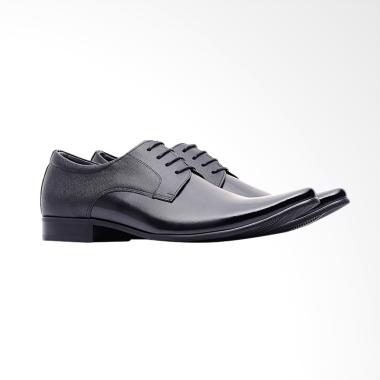 Life8 Leather Formal Shoes Pria - Black [09797]