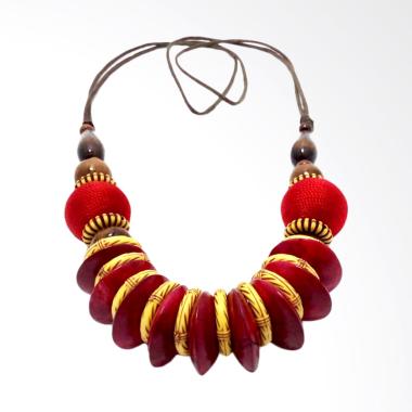 Jogjakhas Model Emily Red Fashion Kalung Wanita