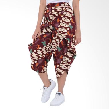 LEMONE Cullote Pants Batik Celana Kulot Wanita