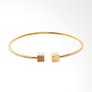 WhizLiz Franklin Bangles Gelang Emas - Gold [18K]