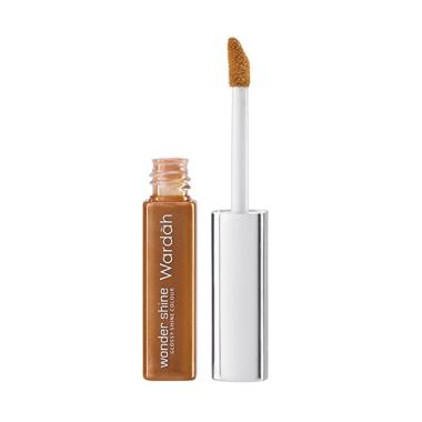 Wardah 144159 WonderShine Lip Gloss - 02 Creamy Brown [4.5 mL]