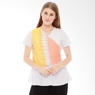 Baju Island Hikaru Nursingwear Lengan Pendek Baju Menyusui - Yellow