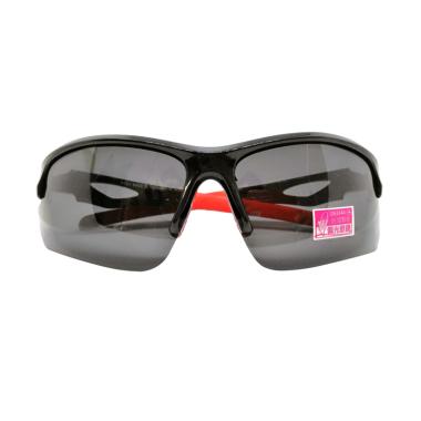 JJS Polarized Sports Sunglasses - Red [9701]