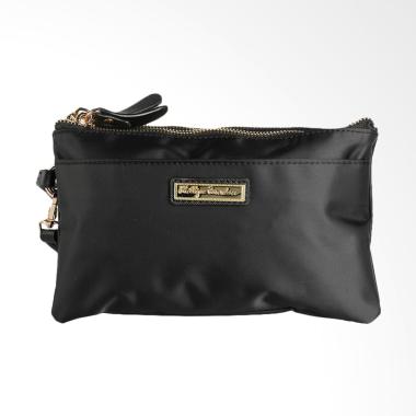 Phillipe Jourdan THA 149 Thea Clutch Wanita - Black