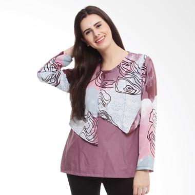Baju Island Naura Nursingwear Baju Menyusui - Purple