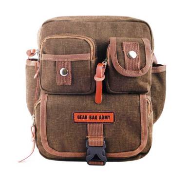 Tas Mania Coast Guard Army Sling Bag - Khaki