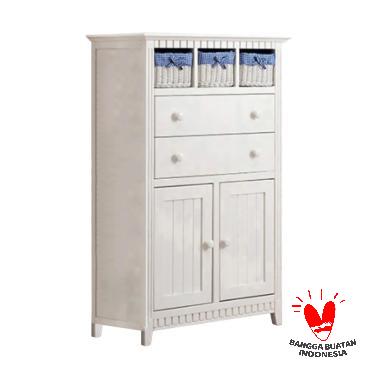 The Olive House Belia Chest 34 Lemari