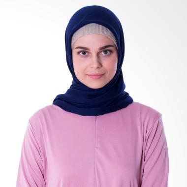 Elzatta Keiva Vabia Jilbab Segiempat - Navy