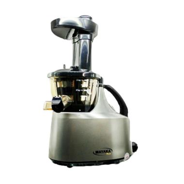 Mayaka SJ-1800 TF Premium Slow Juicer Mesin Jus Pengekstrak Makanan - Black Silver