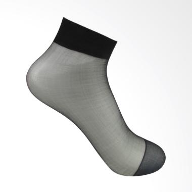 WinRos Stoking Stocking Elastis Kaos Kaki Pendek Wanita - Hitam