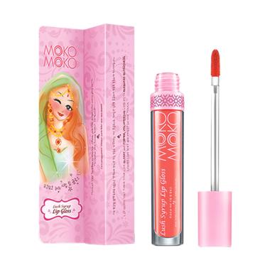 Moko Moko Lush Syrup Lip Gloss - Red