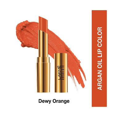 Lakme Absolute Reinvent Argan Oil Lipstick - 05 Dewy Orange