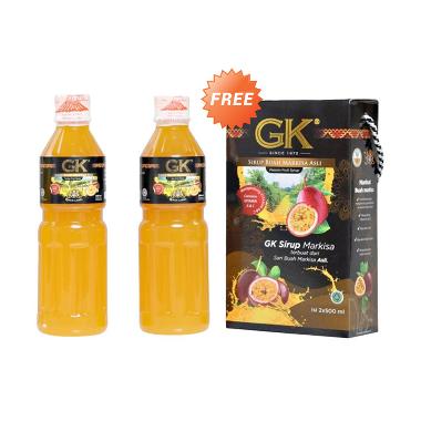 Weekend Deal - Sirup GK Black Label Sirup Markisa [500 mL/ 2 pcs]
