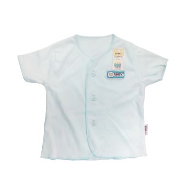 Fluffy BDAN Baju Pendek Neci Set Baju Bayi