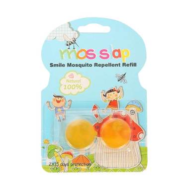 Mosquito Repellent Bracelet Smiley - Refill                                                                                     