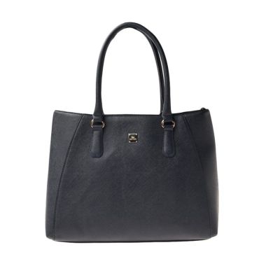 Les Catino Amaretto Tote Navy Blue Tas Tangan