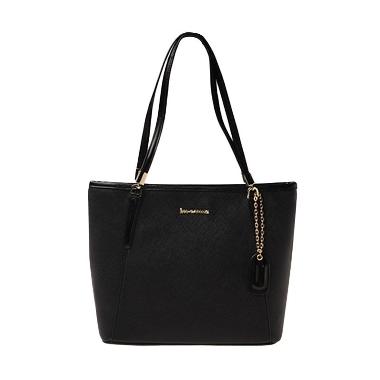 Les Catino Ariella tote Black Tas Tangan