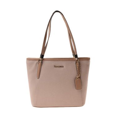 Les Catino Ariella Tote Tas Tangan - Light Grey