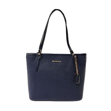 Les Catino Ariella Tote Navy Blue Tas Tangan Les Catino Ariella Tote Navy Blue Tas Tangan