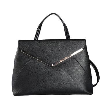 Les Catino Virago Satchel VIS-BK Tas Tangan - Black Les Catino Virago Satchel VIS-BK Tas Tangan - Black