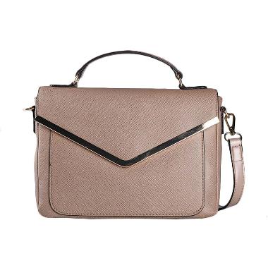 Les Catino Virago Top Handle VTH-TO Tas Tangan - Toffee