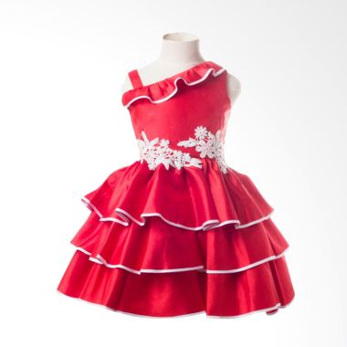 Megumi House Sabrina Dress Red                                                                                                  