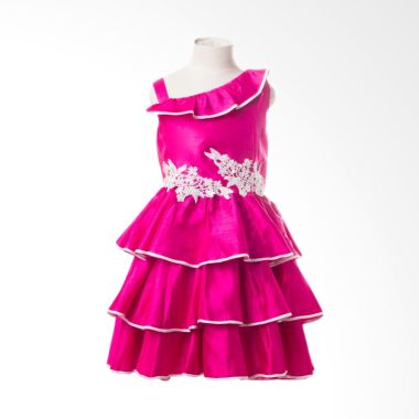 Megumi House Sabrina Dress Fuschia                                                                                              