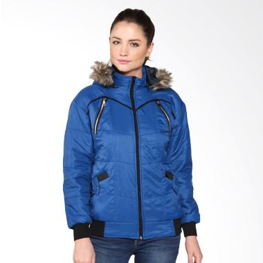 Monstruck Heartbreat Parasut Jacket with Hoody MS-F-J150 Jaket Wanita - Sky Blue Monstruck Heartbreat Parasut Jacket with Hoody MS-F-J150 Jaket Wanita - Sky Blue