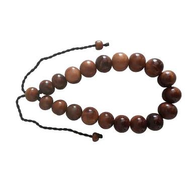 Nabawi Kokka Bulat Gelang Tasbih - Coklat