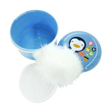 Puku Powder Puff With Case Tempat Bedak