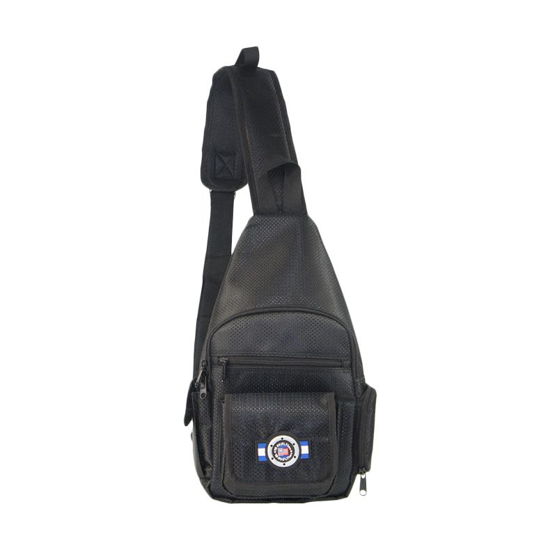 Traveltime PAU 914 Shoulder Black Tas Pria                                                                                      