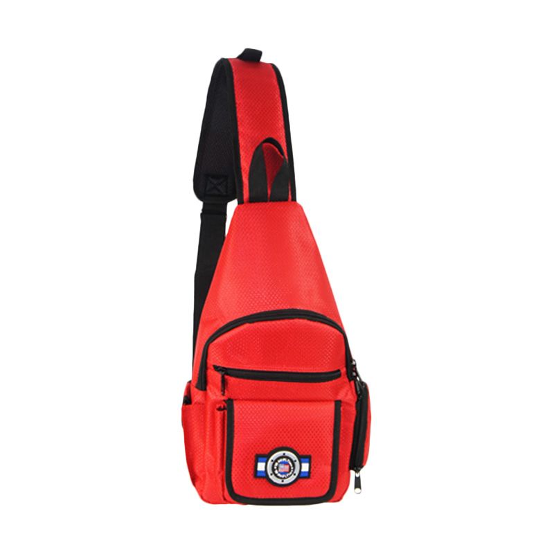 Traveltime PAU 914 Shoulder Red Tas Pria                                                                                        