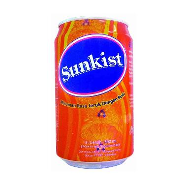 Sunkist Can Pulpy Jus 300 ml [3 Kaleng]