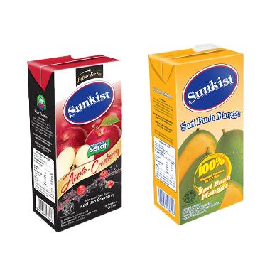 Sunkist Paket Jus Cranberry + Mango [1 L]