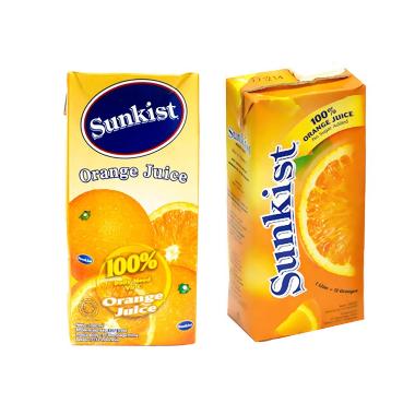 Sunkist Paket Jus Orange No Sugar + Orange Jus