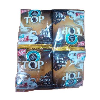 Top Kopi Susu Gula Kopi Instan [20 sachet/31 g]