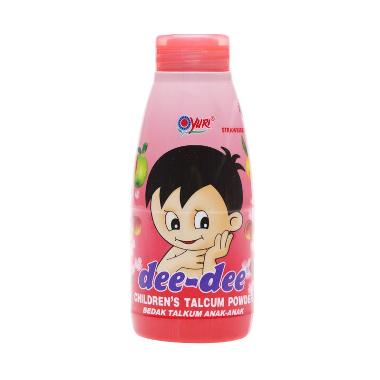 Dee-Dee Strawberry Talc Powder Bedak Bayi [150 gr]