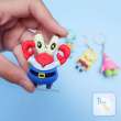 Jual Gantungan Kunci Spongebob Patrick Squidward Mr Krabs Bikini Bottom