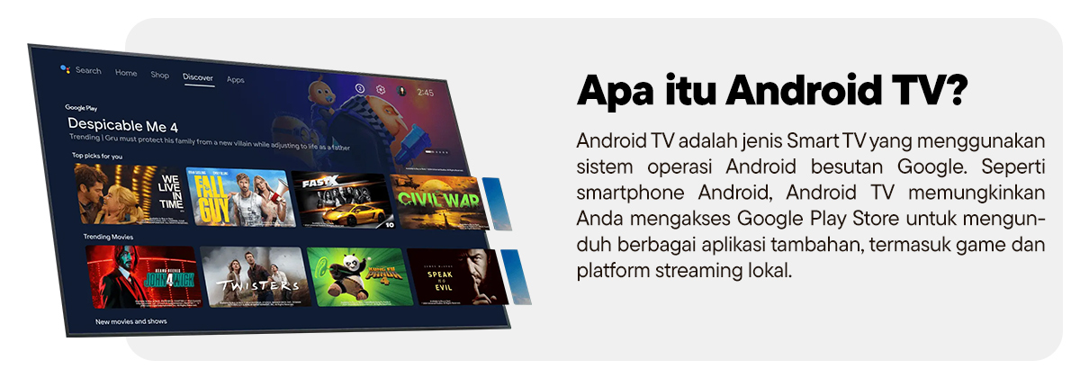 penjelasan apa itu android tv