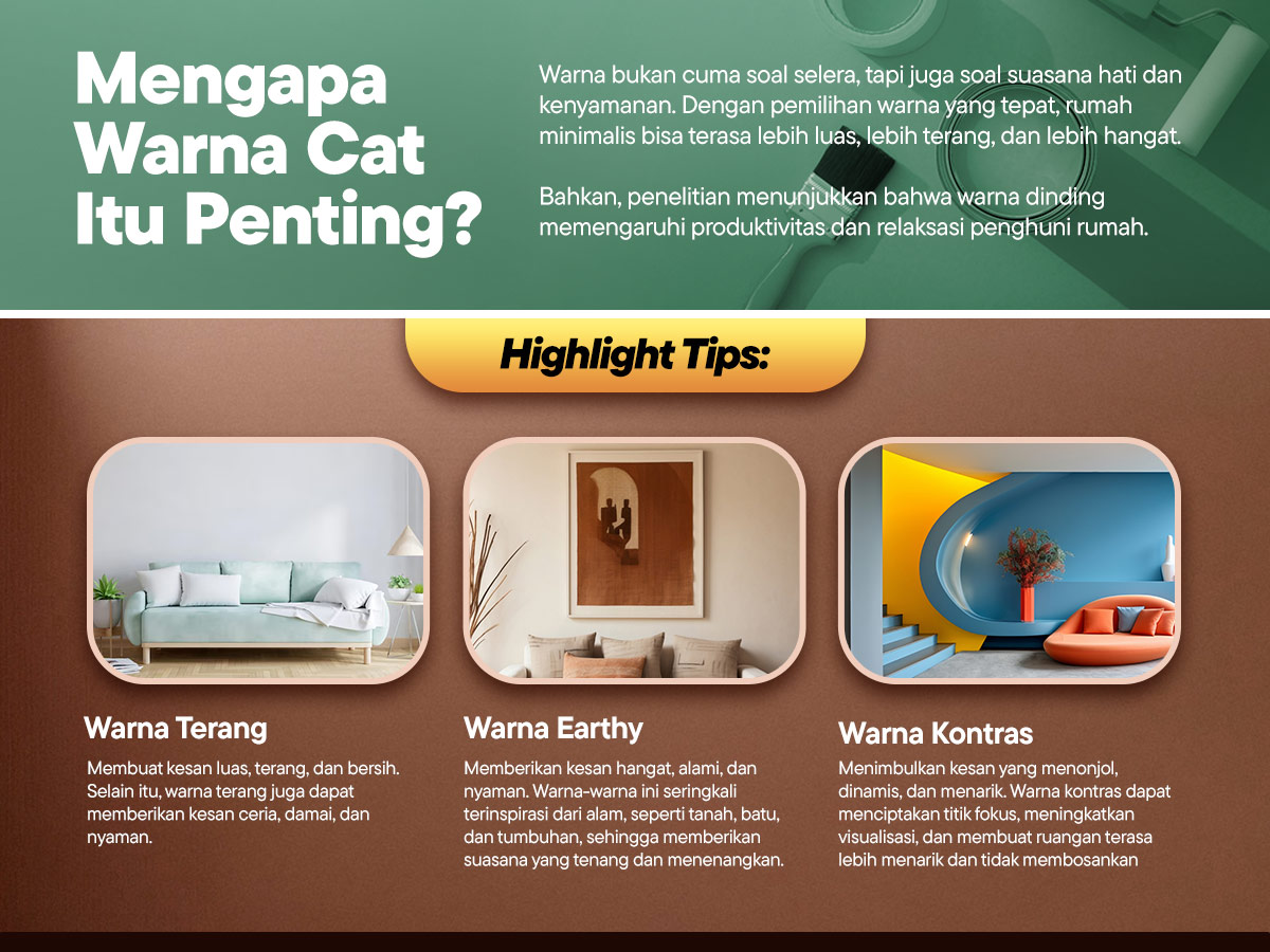 gambar penjlasan kenapa harus memilih cat