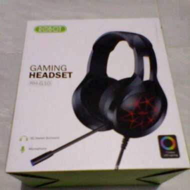 âˆš Robot Wired Rh-g10 7 Led Light Gaming Headset Terbaru