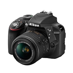 Nikon D3300 Kit AF-S VR II 18-55mm F/3.5-5.6G Kamera DSLR