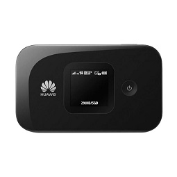 Huawei E5577 WiFi Modem - Black [4G LTE CAT4] + Paket Telkomsel 14GB