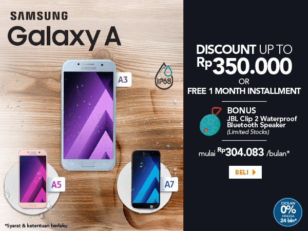 Samsung Galaxy A Discount Up To Rp350.000