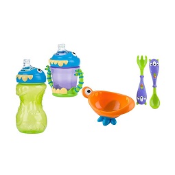 Nuby Set Perlengkapan Makan Anak